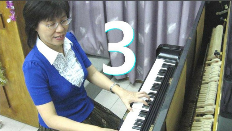 #3 Play PIano Trick:  Rosa's Octave Rhythmic Dramatic Drum