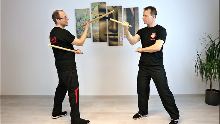 Eskrima lernen Teil 1: Doppelstocktraining & Sinawali-Drills