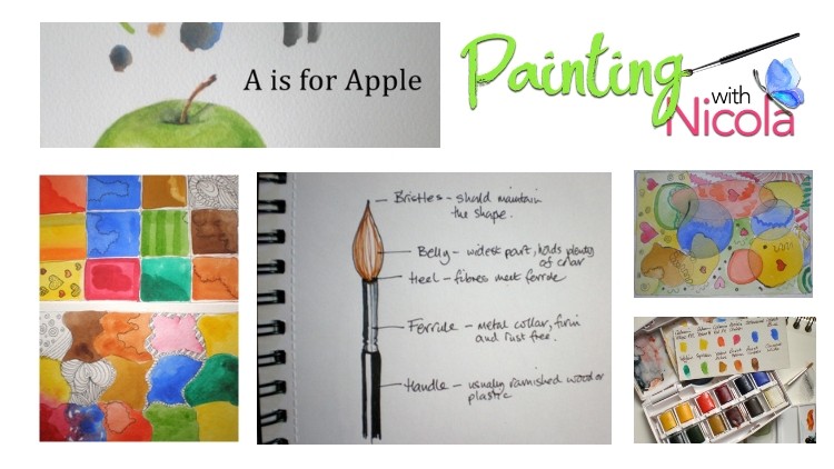 QUICK START painting with watercolors, play & learn PART 1