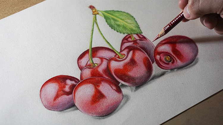 Curso de Dibujo con Lápices de Colores, Dibujar Arte a Color