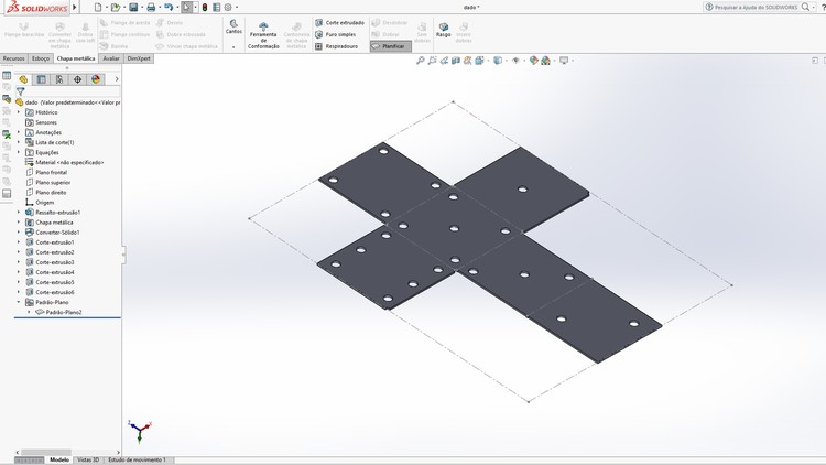 Solidworks - Chapas Metálicas