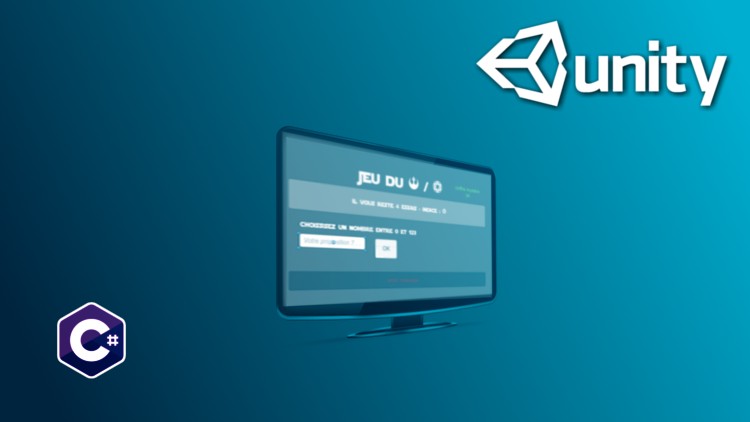 Codez des jeux vidéos en C# Unity Développeur vol 1