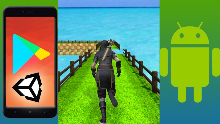 Crea un 3D Runner Game x Android con Unity, corso per tutti