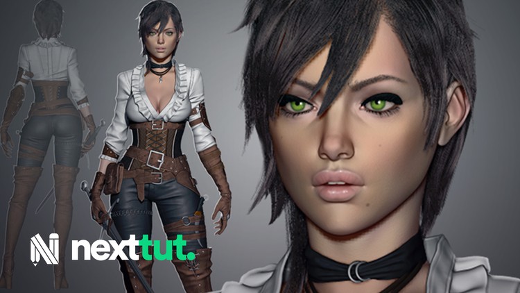 Female Character Creation in Zbrush