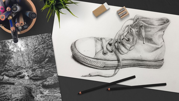 Pencil Drawing - The Guide to Graphite