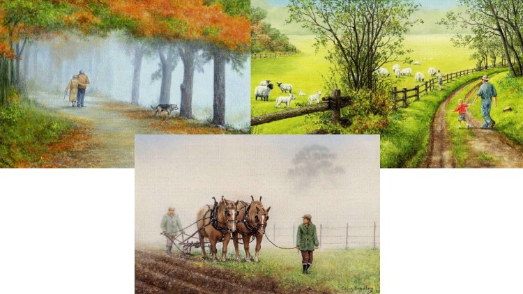 How to Draw Figures in Landscapes with Pastel Pencils