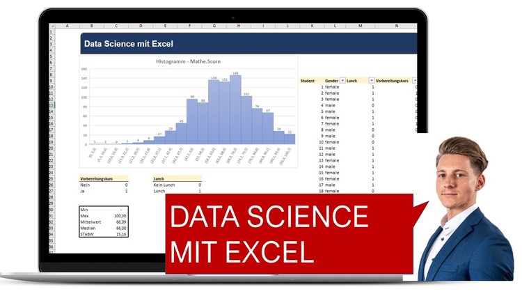 Data Science Kurs mit Excel