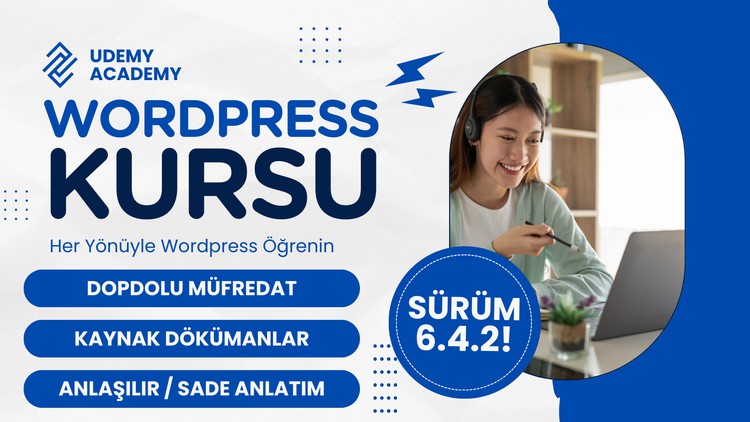 A'dan Z'ye Türkçe Wordpress Eğitimi ( Sürüm 6.6.1 )