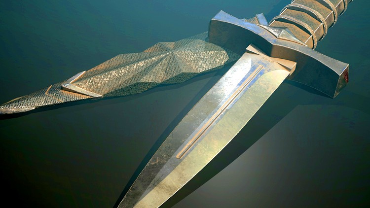 Realistic Dagger Game Asset Creation in Blender