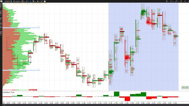 Trading con order flow