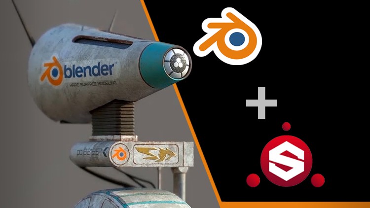 CREATE STAR WAR ROBOT WITH BLENDER AND SUBSTANCE PAINTER