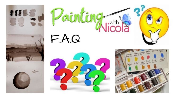 Watercolour Painting - FAQ. The answers to THOSE questions.