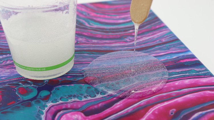 Cover your Art/Painting with Resin - Beginners Course