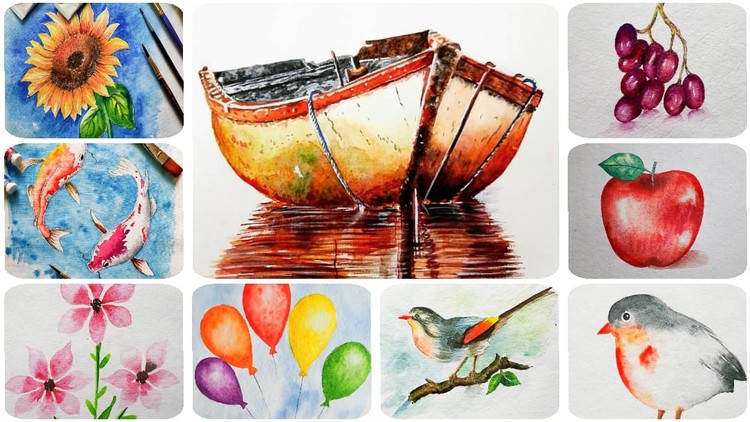 Realistic Watercolor Painting: From Beginner to Pro | Hindi