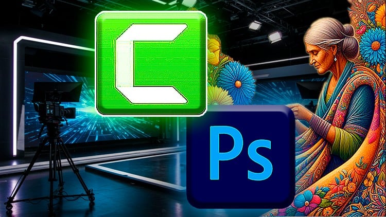 Photoshop + Camtasia Studio: Curso Completo e Prático.