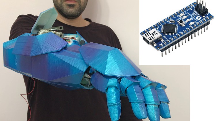 Arduino: Build an Iron Man Arm with Voice Control