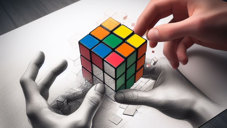 A strategy and a solution to Rubik's Cube and the Megaminx .