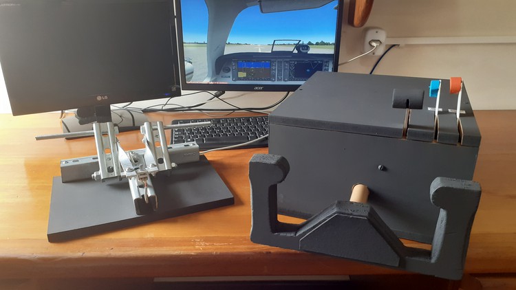 Flight Joystick with Arduino for pc Flight Simulators