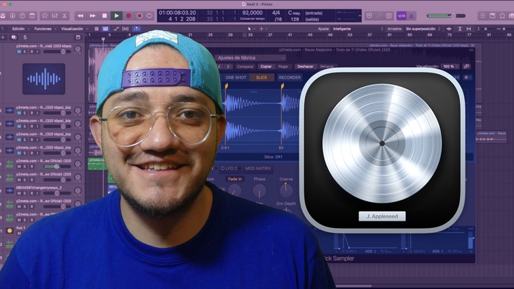 Domina Logic Pro, creando una canción completa (Básico)