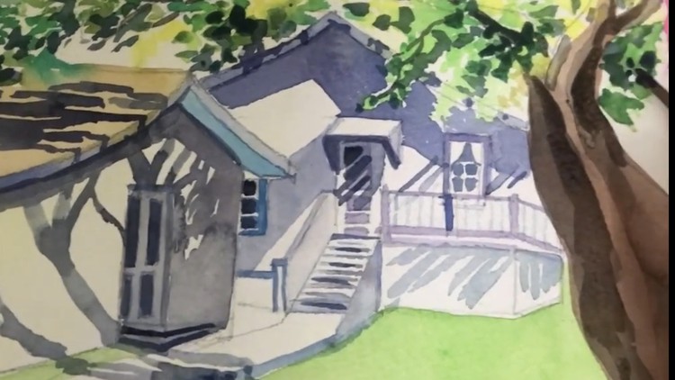 Learn to paint shadows through easy steps