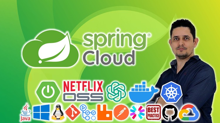 Microsserviços 2025 c. Spring Cloud Boot Kubernetes e Docker