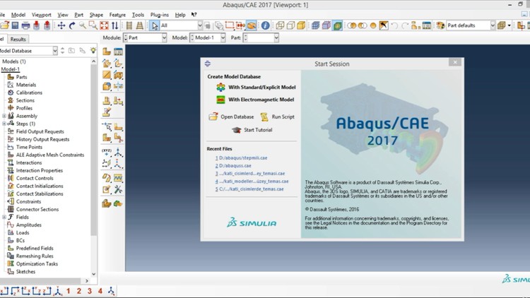 Abaqus/CAE Başlangıç Eğitimi