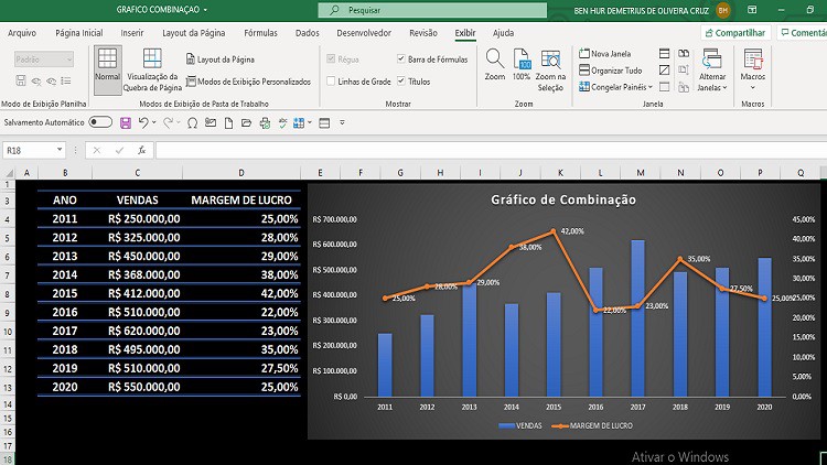 Excel - Modelando 50 Gráficos Expert & Power BI iniciantes