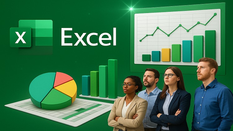 Excel - Modelando 50 Gráficos Expert & Power BI iniciantes