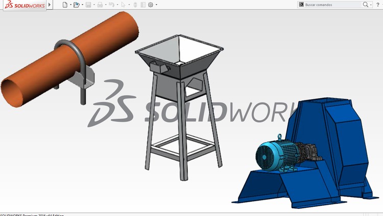 Curso chapa metálica aplicada en solidworks