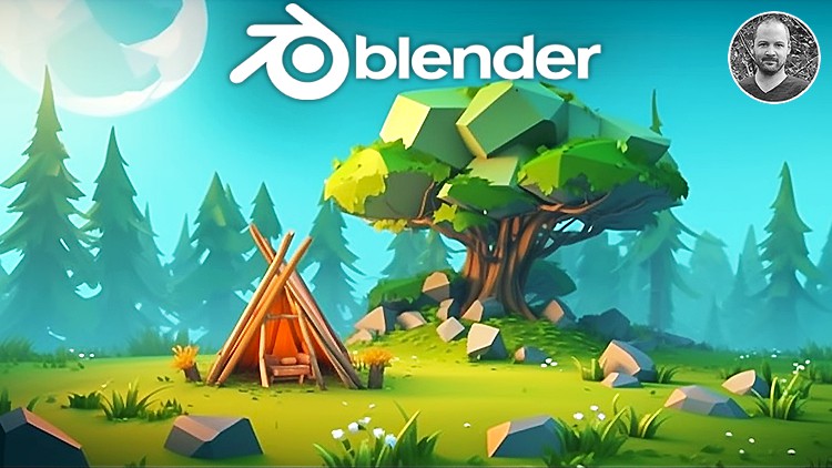 Blender : Débuter en modélisation 3D LowPoly | Cours complet