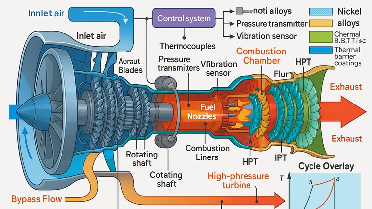 Gas turbines in power plants.Arabic.