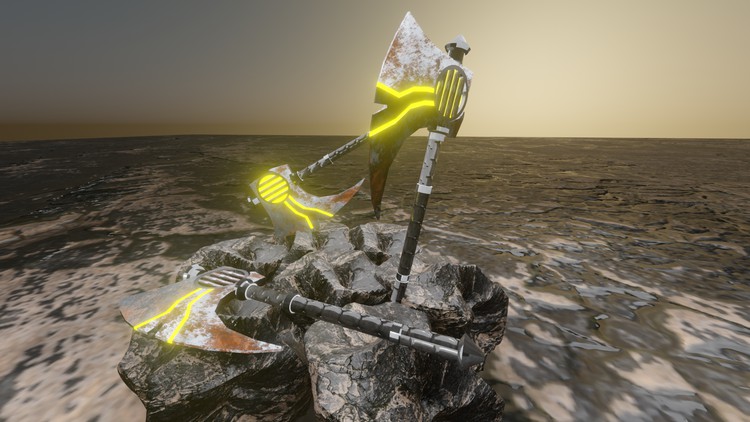 real worrier axe in blender | blender animation, modelling |