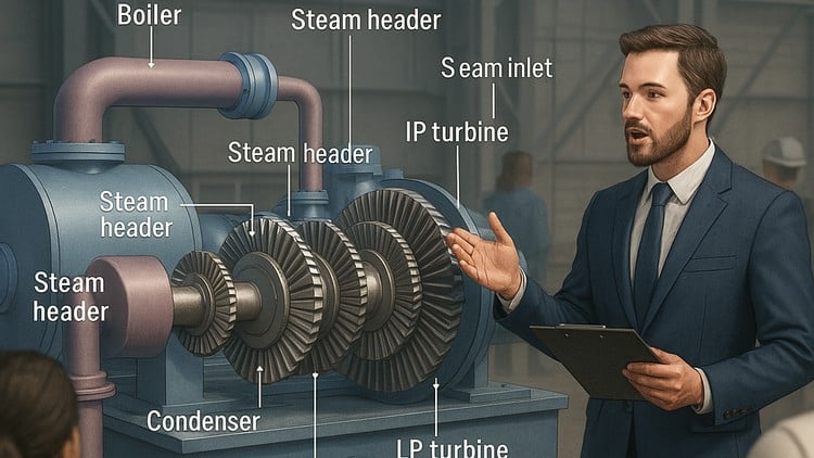 Operation and Maintenance of Steam Turbines explain Arabic