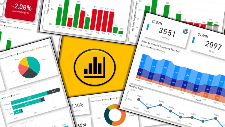 Power Bi - Master Power Bi with 40+ hours of Premium Content
