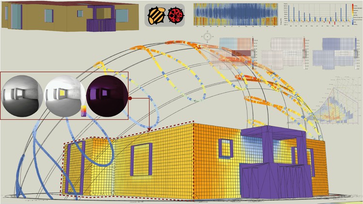 Energy Simulations using Ladybug Tools + Grasshopper