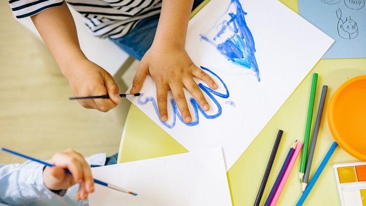 Easy Drawing Course for Kids: Exploring Shapes, Alphabets