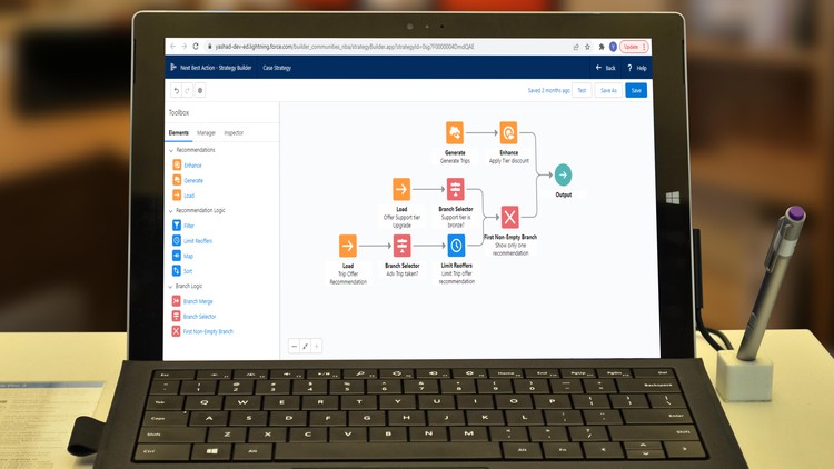 Salesforce Einstein Next Best Action & Strategy Builder