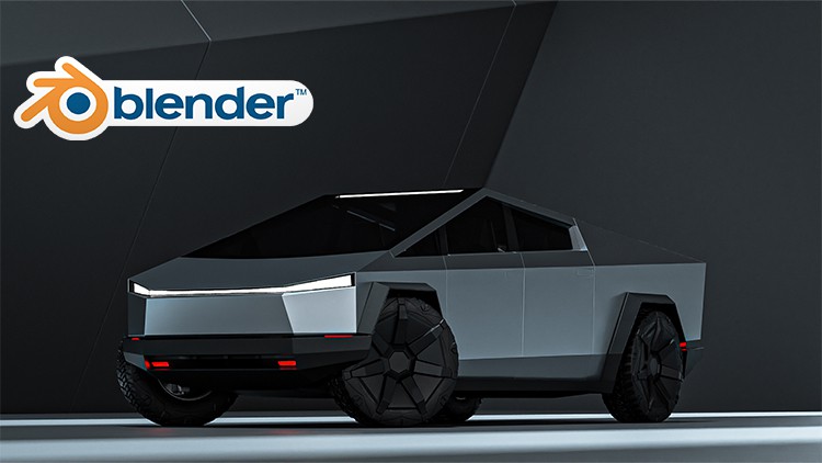 BLENDER: TESLA CYBERTRUCK FORGE