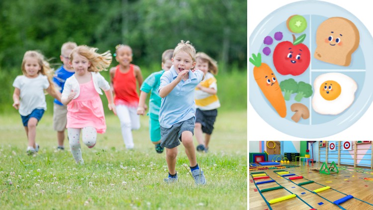 Teach preschoolers about Food & Fitness Through Play