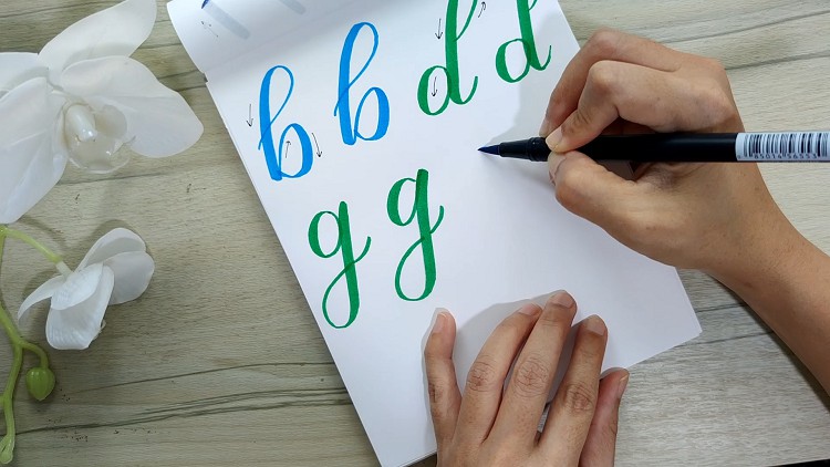 Basics of Brush Pen Calligraphy