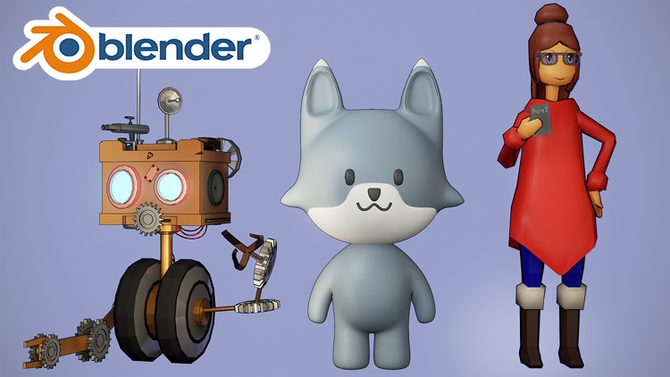 Modéliser et animer des personnages 3D avec Blender !