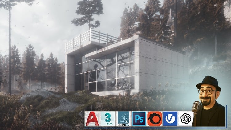 3ds Max ile A'dan Z'ye Mimari Modelleme ve Render