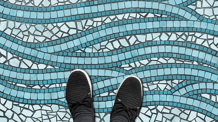 Create a Realistic Mosaic Tile Illustration in Procreate