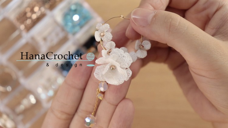 learn how to make crochet earrings