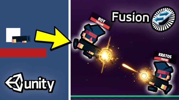 Unity NEW Multiplayer Photon Fusion Game Development Course!