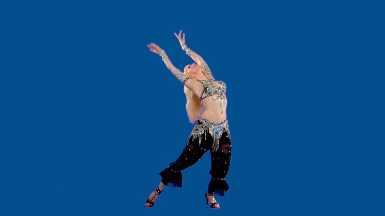 The Body Language of Belly Dance: Movement Catalog with Neon