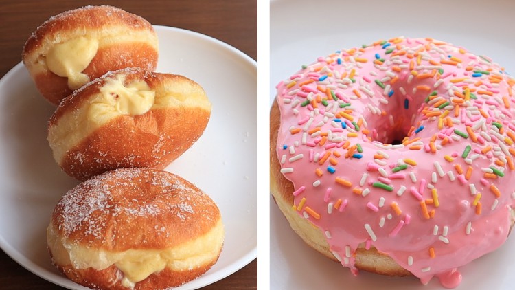 Donut Masterclass: Classic, Custard Filled and Glazed