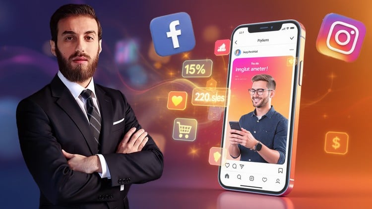 احترف إعلانات فيسبوك وانستقرام من الصفر: دورة شاملة 2025