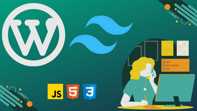 Sıfırdan Wordpress Teması Kodluyoruz.  TailwindCSS PHP JS