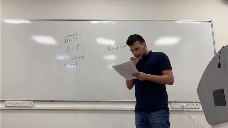 מתמטיקה א למדעי החיים ולכימאים חלק ג עם מוחמד טרביה